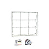 Popup Straight Backwall Kit with Clamping Lights - Backdropsource
