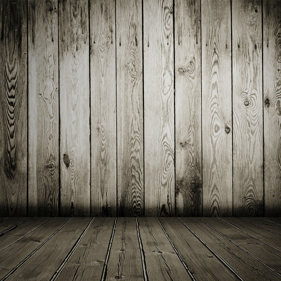 Old Wooden Interior Backdrop - Backdropsource