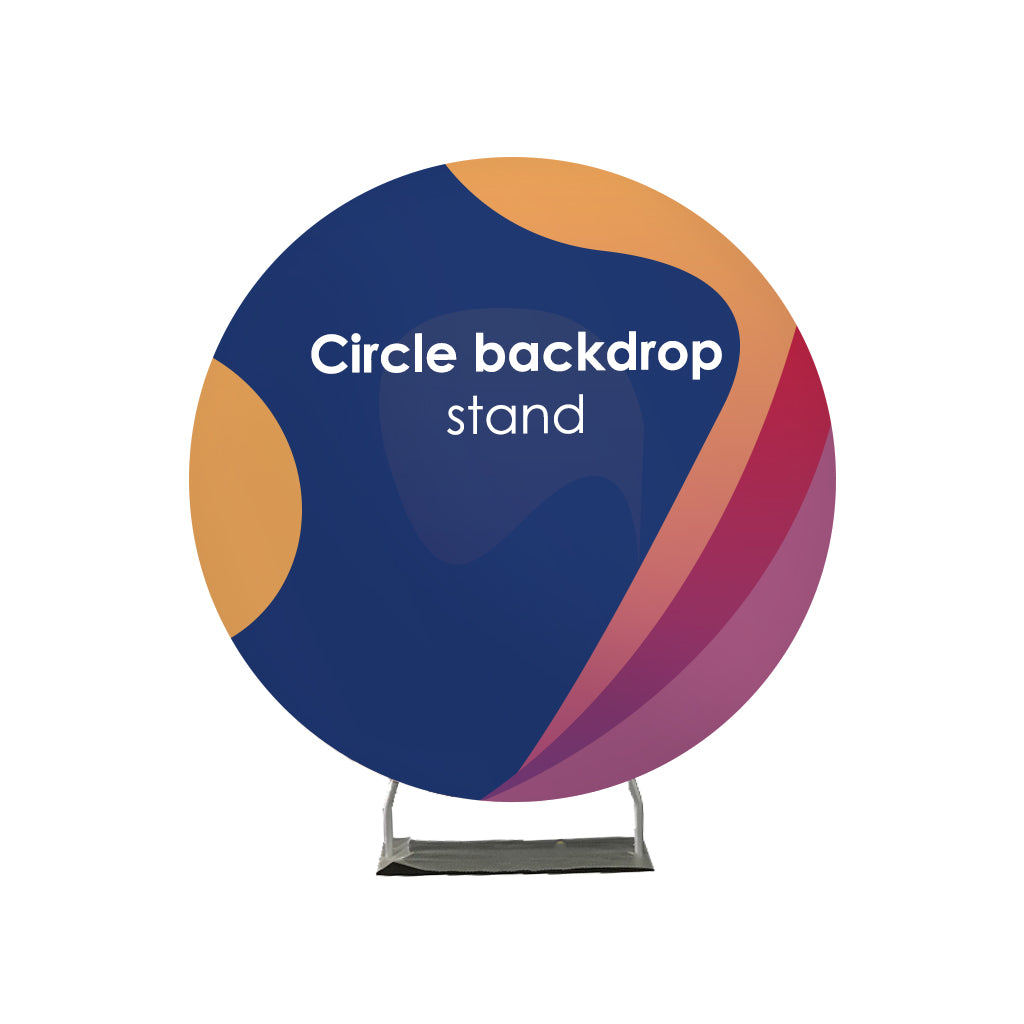 The Boss Baby Themed Circle Round Photo Booth Backdrop - Backdropsource