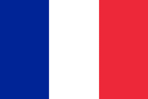 France Country Flag - Backdropsource