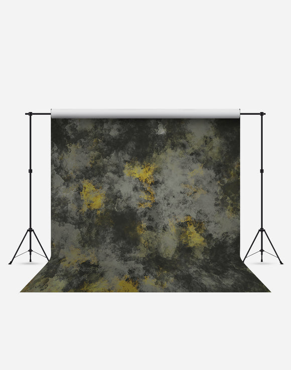Grungy Green Patch Fashion Wrinkle Resistant Backdrop - Backdropsource