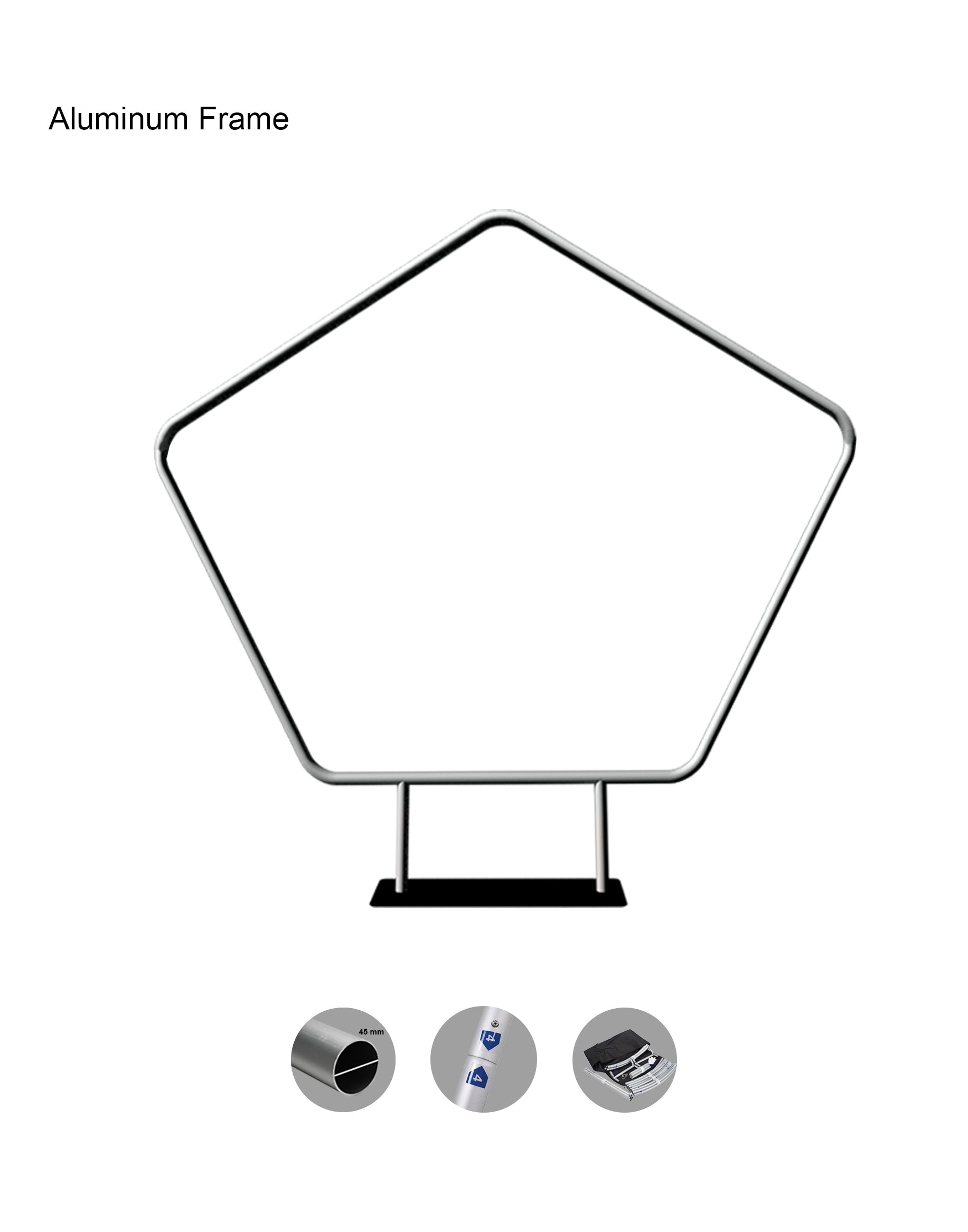 Hexagon Stand Backdrop - Backdropsource