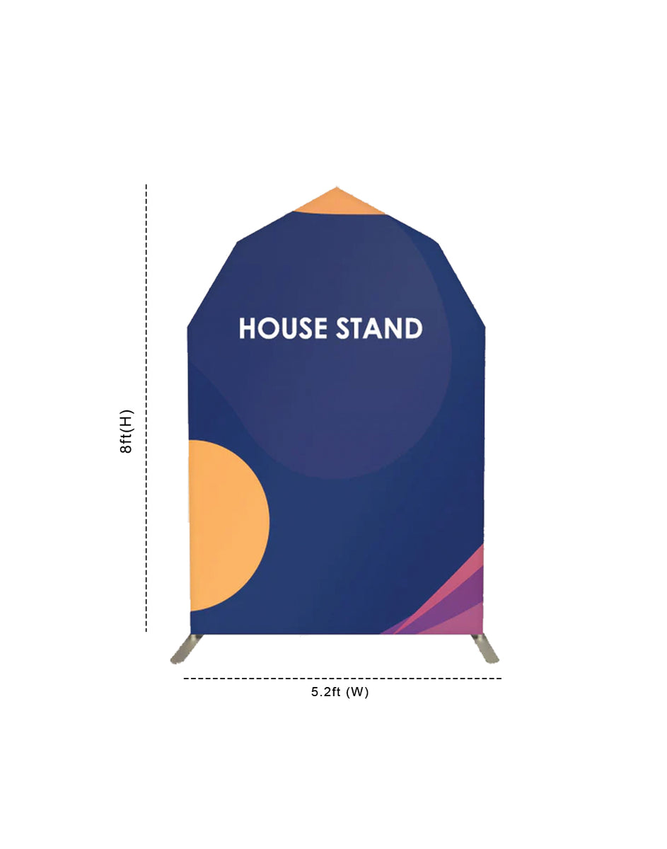 House Backdrop Stand | Print Your Design – Backdropsource