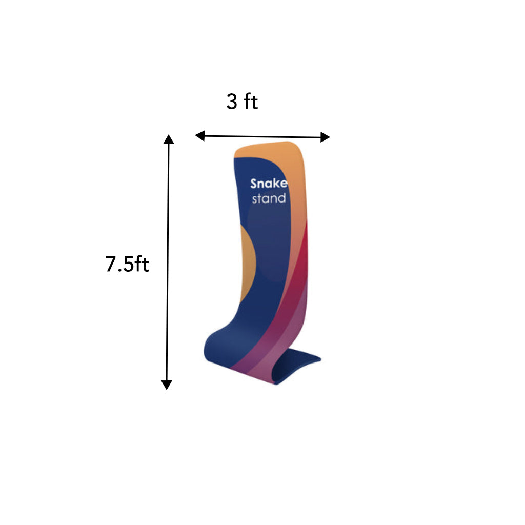 Snake Tension Fabric Display Stands - Backdropsource