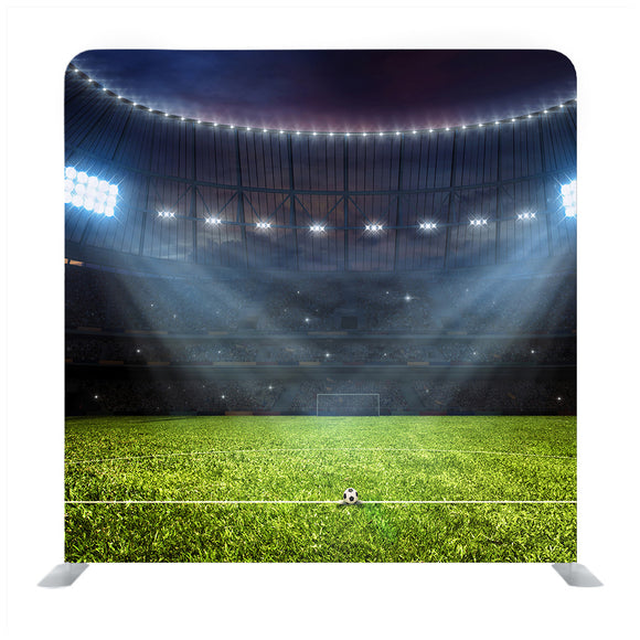 Professional soccer stadium Media wall - Backdropsource