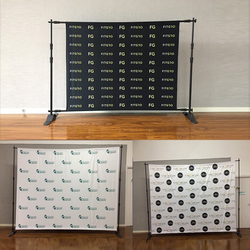 Step and Repeat Event Media Wall Backdrops - Backdropsource