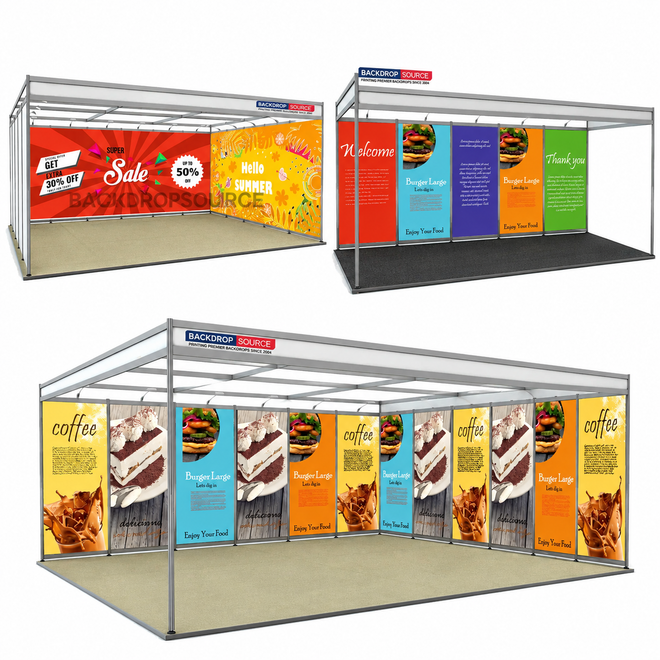 Shell Scheme Booth Panels & Graphics