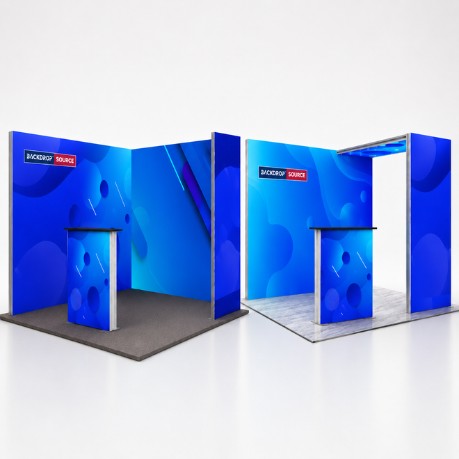 Backlit SEG Trade Show Booth Kits
