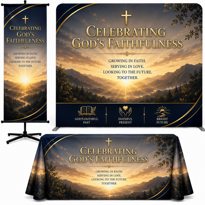Church Anniversary Banners