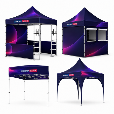 Custom Printed Canopy Tents (10x10 & 10x20)
