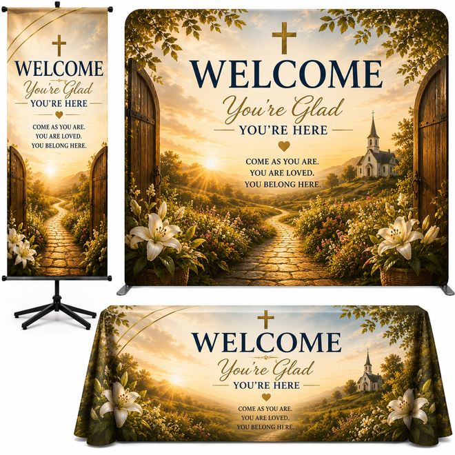 Church Welcome Banners