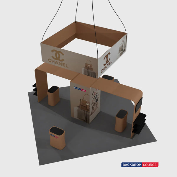 Modular Booth Kits 20ft x 20ft - Model 08