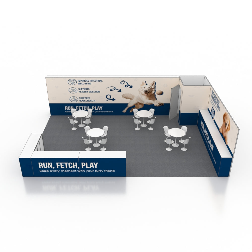 Modular Booth Kits 30ft x 20ft - Model 7