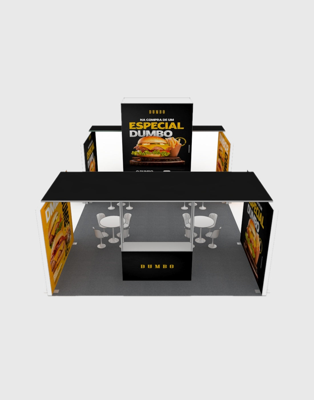 Modular Booth Kits 30ft x 20ft - Model 10