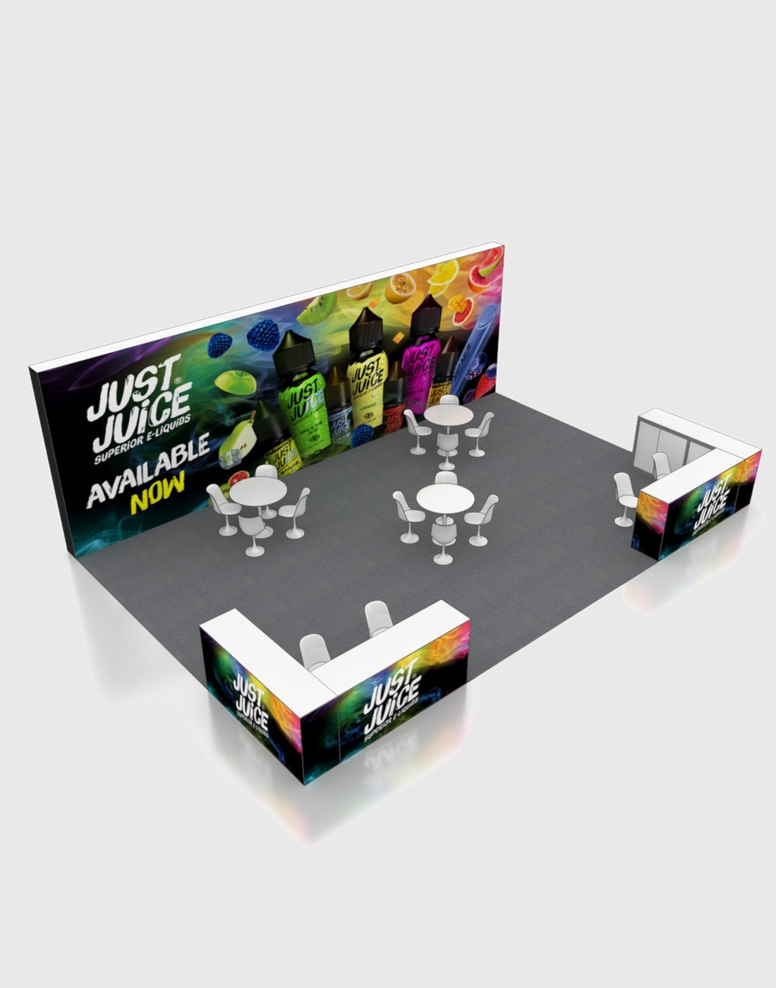 Modular Booth Kits 30ft x 20ft - Model 5