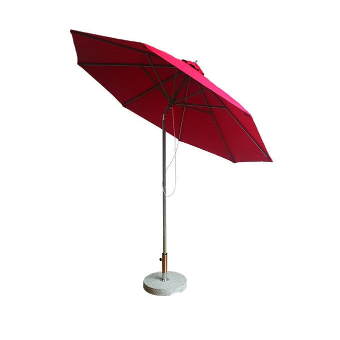 custom made patio umbrella Grand 10x10 FT Large Patio with Base, Double-Sided Outdoor Cantilever Aluminum Umbrella, Offset Umbrella with Cover for Commercial Use, Poolside, Deck, Backyard, Gray : Patio, Lawn & Garden rib frame ensures lasting stability ShadeMaker Resort Commercial Cantilever Umbrella