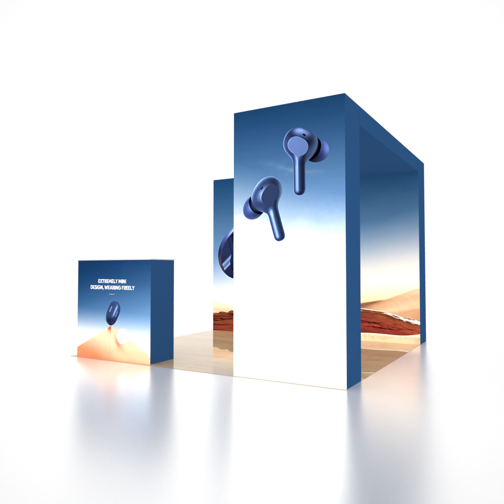 Portable Exhibit Display 10ft x 10ft - Model 41