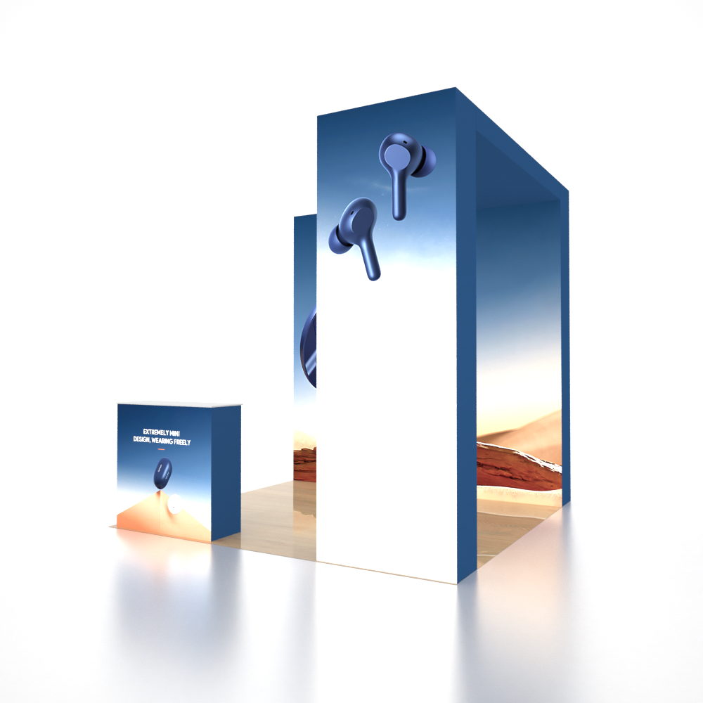 Portable Exhibit Display 10ft x 10ft - Model 41