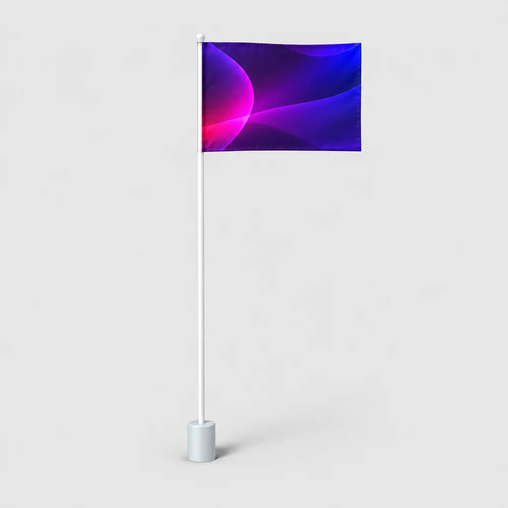 Duplex Printing Golf Flags