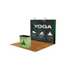 10ft x 10ft Straight Popup Exhibit Pro 3-in-1 Display Kit with Illume Lights
