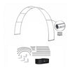 10ft C-Shaped Fabric Arch Display