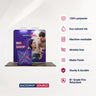 10ft x 10ft Straight Exhibit Pro 3-in-1 Display Kit with Hard Podium Case