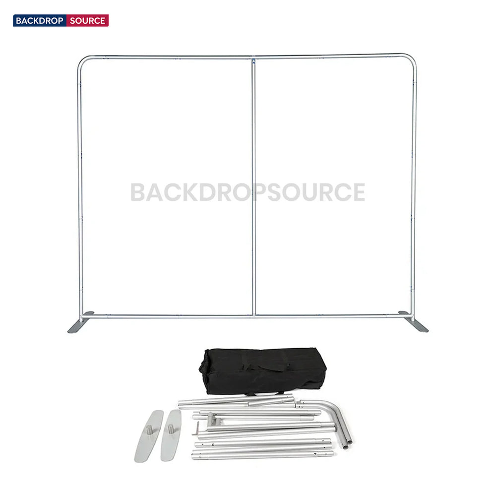 10ft x 10ft Straight Exhibit Pro 3-in-1 Display Kit with Hard Podium Case
