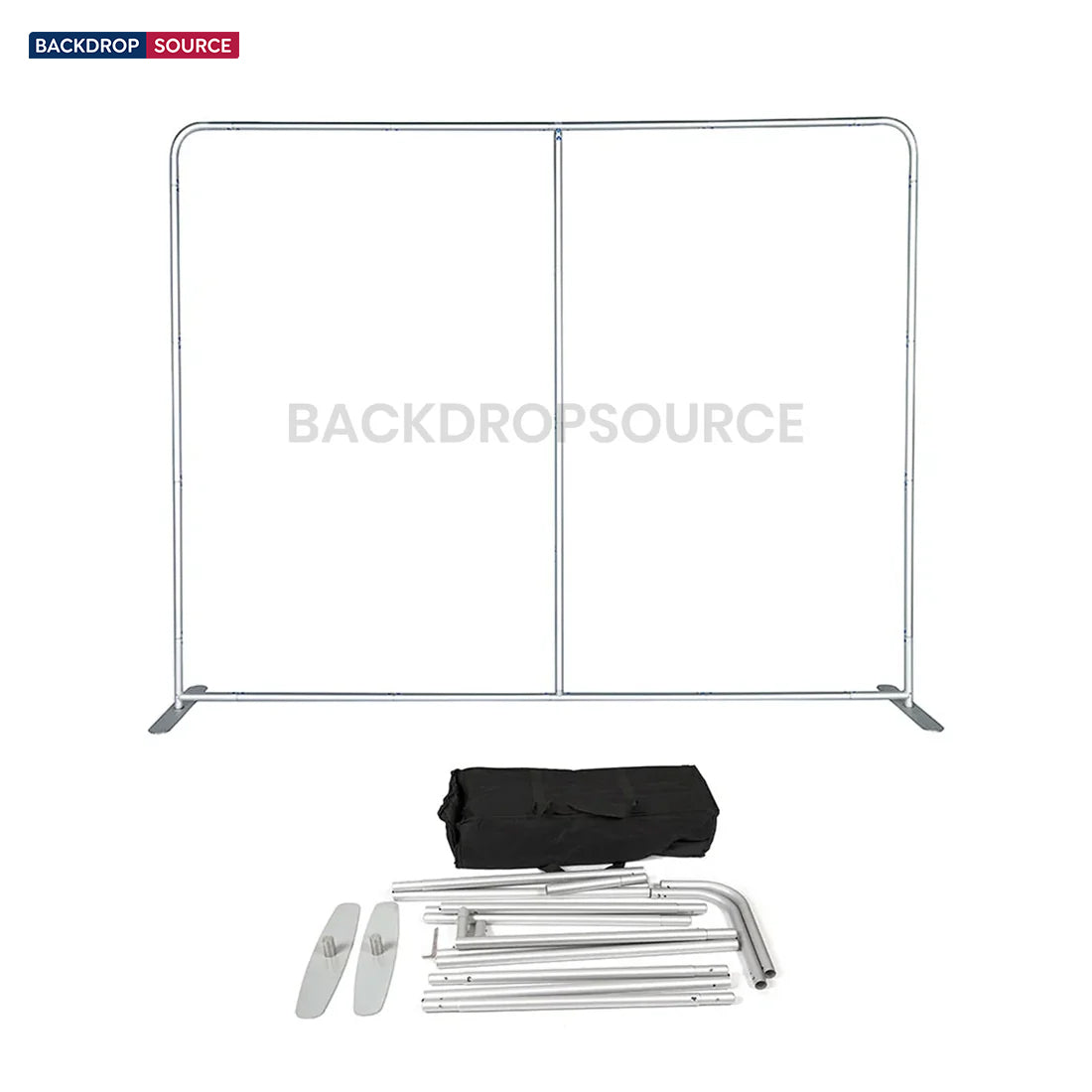 10ft x 10ft Straight Exhibit Pro 3-in-1 Display Kit with Hard Podium Case