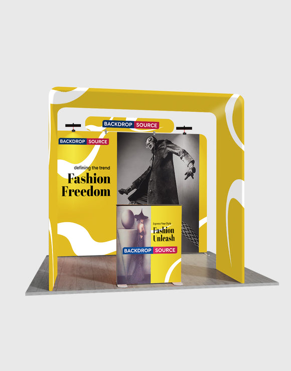 Portable Exhibit Display 10ft x 10ft - Model 29