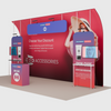 Portable Exhibit Display 20ft x 10ft - Model 15