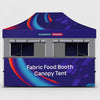15ft x 10ft Fabric Food Booth Canopy Tent