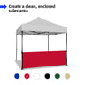 Blank Canopy Tent Half Wall (No Print)