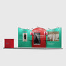 20x10 Round Top with Inclined Straight Exhibition Kit