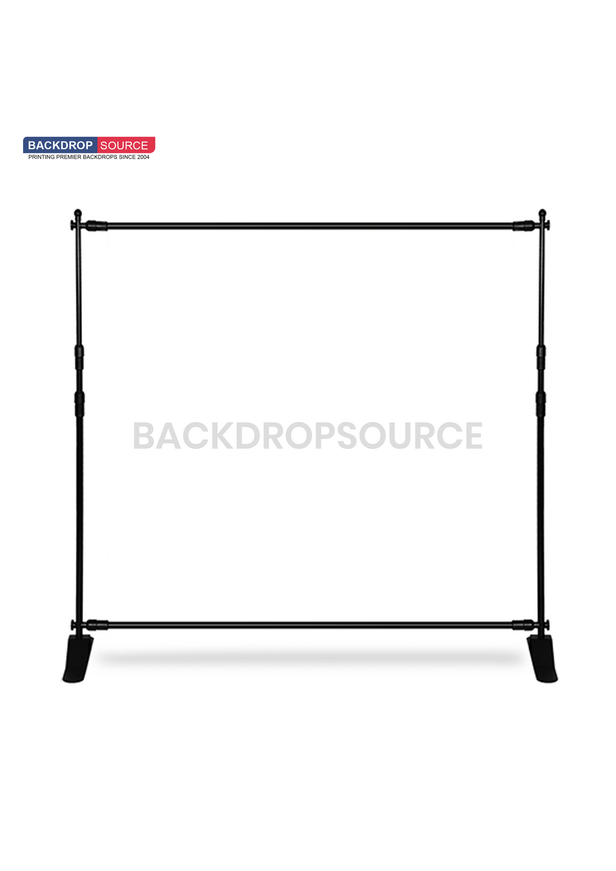 Fondo de tela para pared multimedia con soporte ajustable