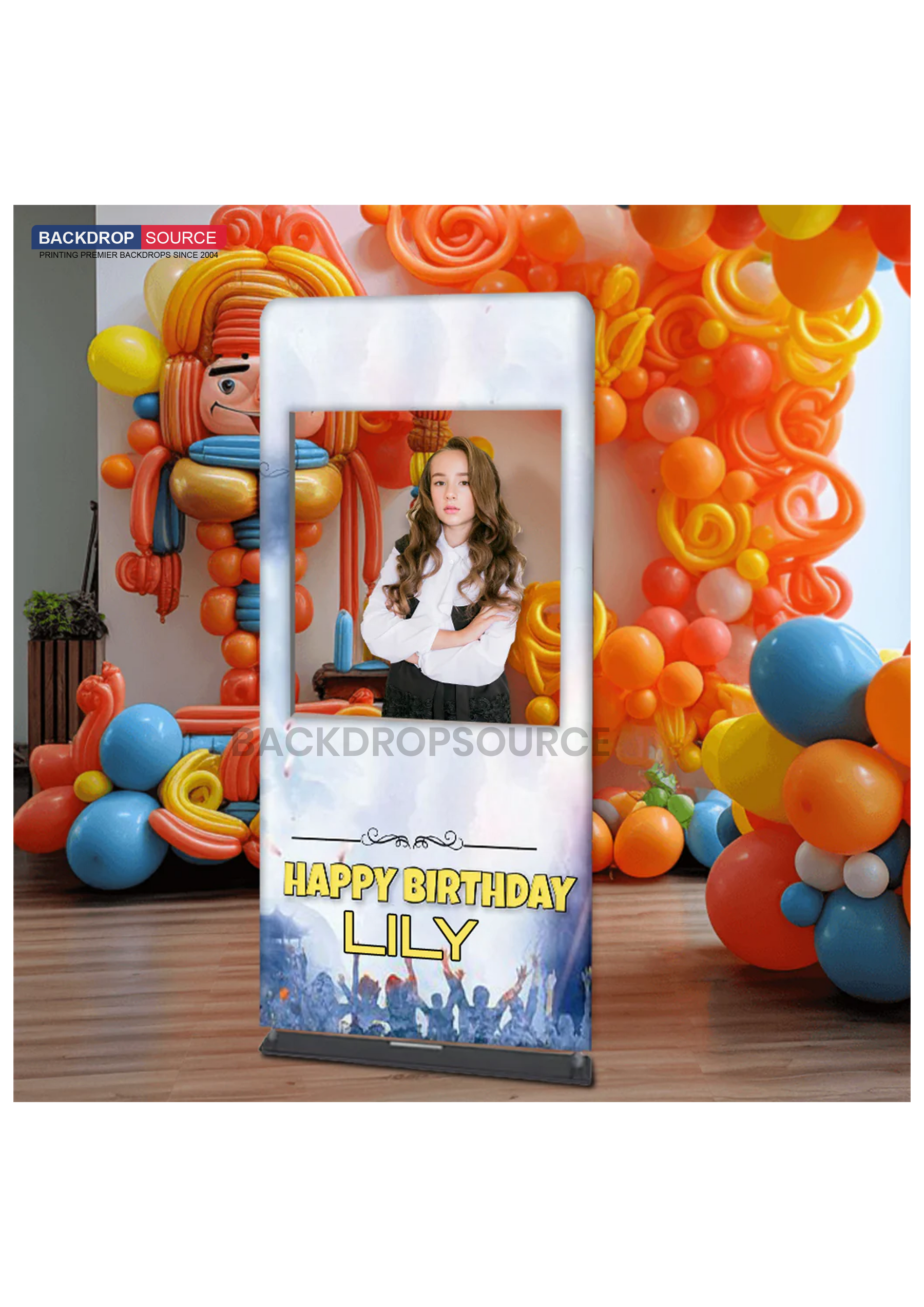Personalized Fabric Event Selfie Frame