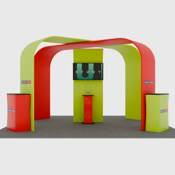 Kits de stand modulares de 20 pies x 20 pies - Modelo 05