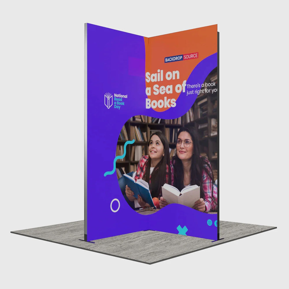 Foldable SEG Exhibition Display - Model 8