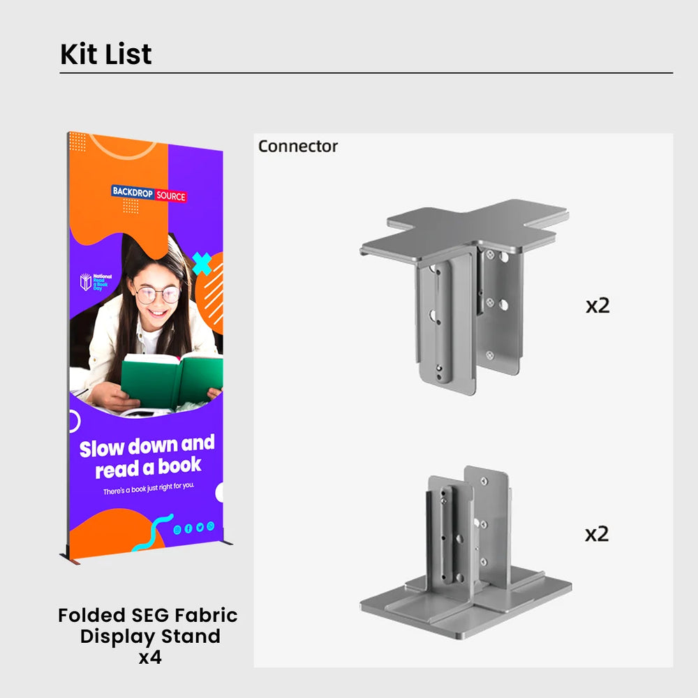 Foldable SEG Exhibition Display - Model 8