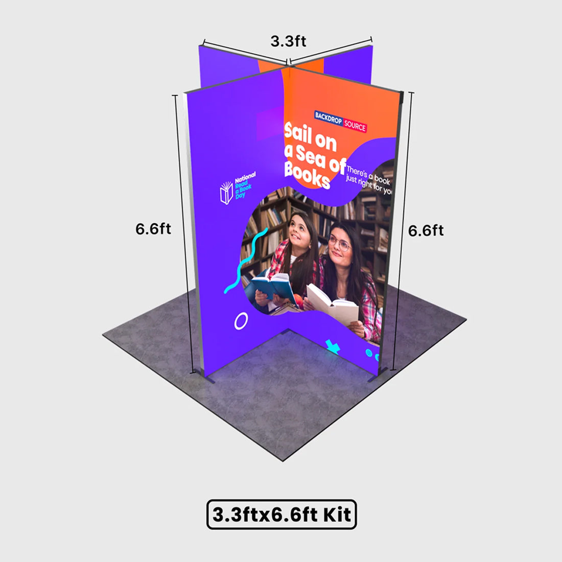 Foldable SEG Exhibition Display - Model 8
