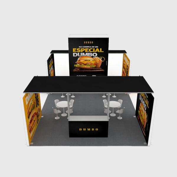 Modular Booth Kits 30ft x 20ft - Model 10