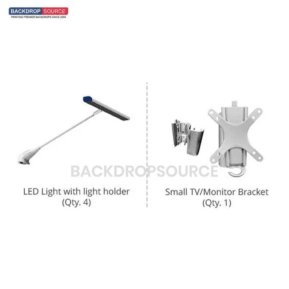 Exhibidor portátil de 20 pies - Modelo 8