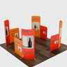 Magnetic Fabric Booth Display - Model 5 (10 x 10ft)