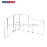 Magnetic Fabric Booth Display - Model 3 (16.4 x 13ft)