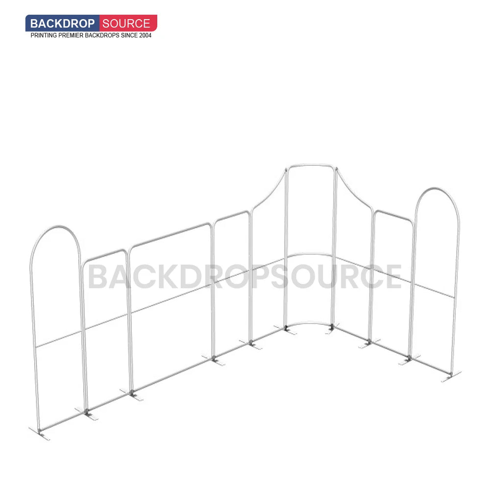 Magnetic Fabric Booth Display - Model 1 (20 x 20ft)