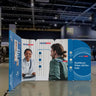 10x10 Magnetic Fabric Booth Wall with Modular Panels