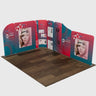 Magnetic Fabric Booth Display - Model 3 (16.4 x 13ft)