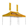 10x20 Canopy Tent with Peak Flag Kit