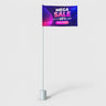 Duplex Printing Golf Flags