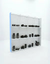Portable Straight Pop-Up Wall with Shelves