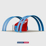 20x10 Meeting Pod with Round Arch Exhibition Kit